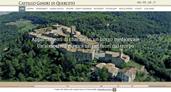 Desktop Screenshot of castelloginoridiquerceto.it